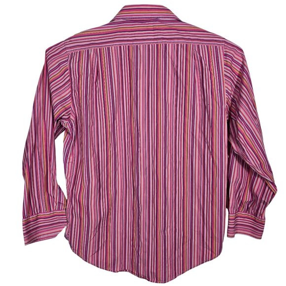 Ralph Lauren Polo Jeans Co.‎ Mens Long-Sleeve Button-Up Shirt Mulitcolor Large - Picture 3 of 5